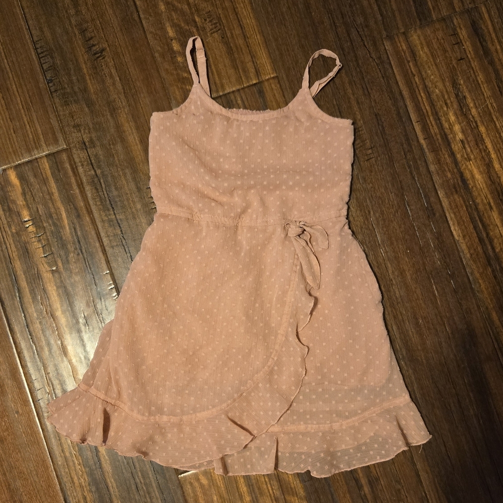 Abercrombie & Kids girls dress 7/8 pink